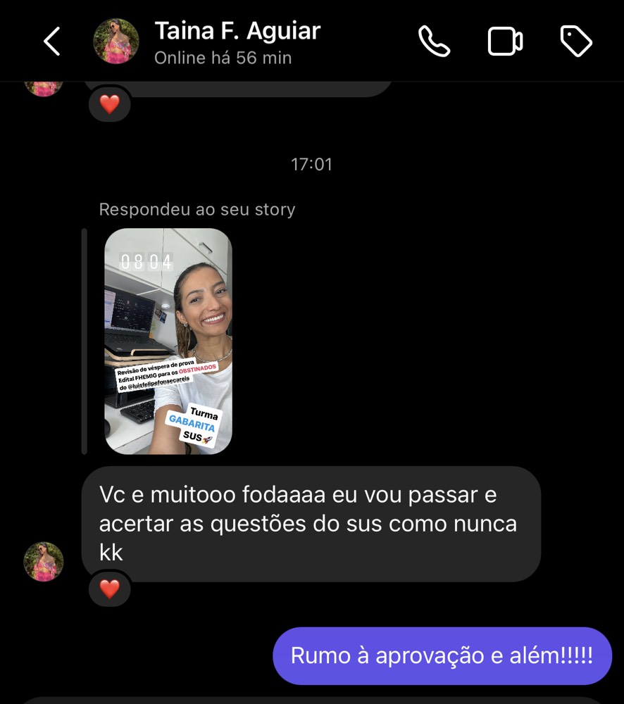 Depoimento de aluna do Cuidando da Carreira